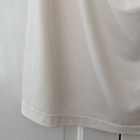 Banana Republic Sleeveless Cowl Blouse White Size Small Shirt Top Work Dressy - Picture 9 of 12